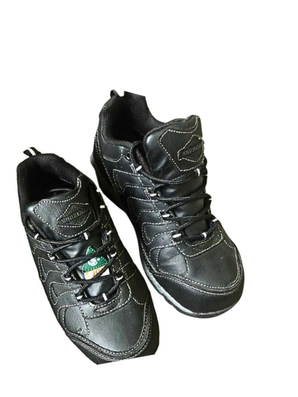 CSA Green Triangle Steel Toe Safety Work Shoes Black Size 5 Unisex